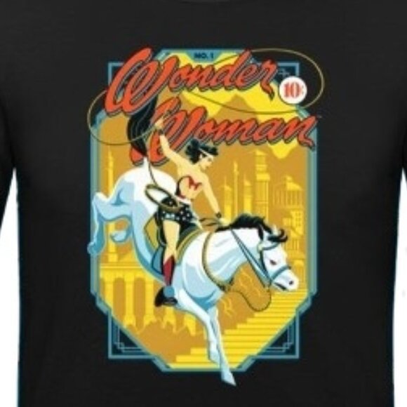 Woman Golden Age T-Shirt | Comic Tribute Tee | Retro Superhero Graphic 91 - Picture 2 of 5